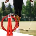 thumbnail image 3 of CSChome Rope Skipping 1 Set Workout Equipment Kids Adults Steel Wire Jump Rope with Ergonomic Handle Weighted Adjustable Fitness Rope Skipping, 3 of 7