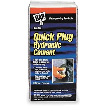 5 lb. Gray Quick Plug Hydraulic Cement