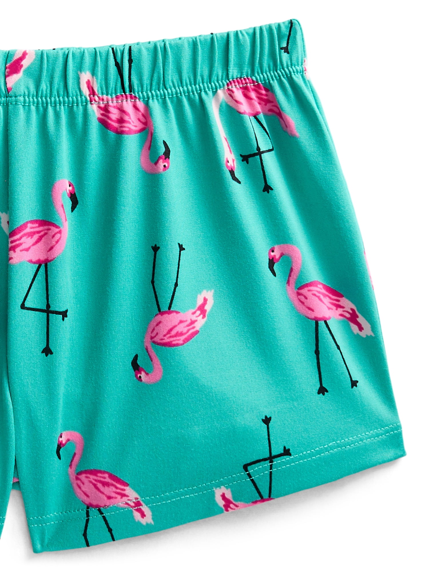 Wonder Nation Girls Tank Top and Shorts Pajama Set, 2-Piece, Sizes 4-18