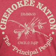 thumbnail image 3 of CafePress - Cherokee Nation T Shirt - Mens Tri-blend T-Shirt, 3 of 4