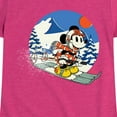 thumbnail image 3 of Disney - Minnie Ski - Toddler & Youth Girls Short Sleeve Graphic T-Shirt, 3 of 5