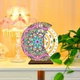 thumbnail image 4 of FLOPESN Rotatable Permanent Calendar DIY Diamond Art Painting Kits Ornaments, Creative Design Diamond Art Wooden Home Decor, Desktop Single-Sided Diamond-Mandala, 4 of 8