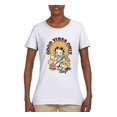 thumbnail image 2 of Wild Bobby Betty Boop Good Vibes Only Betty Boop Womens T-Shirt, White, Medium, 2 of 5