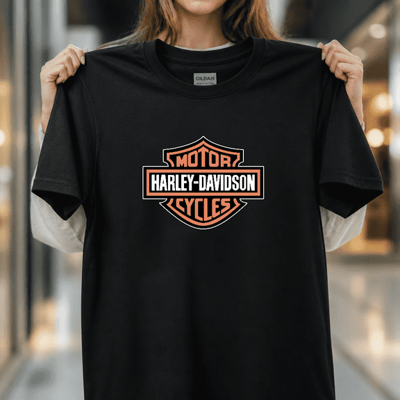 Harley Davidson Vintage Motorcycle Biker Heritage Logo Graphic Unisex T-Shirt V51301, S - 5XL