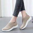 thumbnail image 2 of Oyedens Womens Slip on Walking Shoes Lightweight Memory Foam Non Slip Work Service Driving Sneakers, 2 of 6