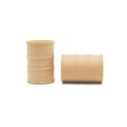 thumbnail image 3 of Wooden Oil Drums 1-5/8 Inch, Pack of 100, Small Unfinished Cargo Barrel, Perfect for Miniatures, Scale Models, Play Train Making or Woodworking Craft Projects, by Woodpeckers, 3 of 8