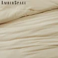 thumbnail image 6 of Amberspace Prewashed fabric 7-piece Bed in a Bag Comforter Set with Sheets,Beige,King, 6 of 8