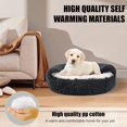 thumbnail image 7 of Dog Bed for Small Dogs, Cozy Cat Cave Bed, Cat Beds for Indoor Cats Washable, Non-Slip Cat Beds, Calming Dog Bed with Hooded Cover, Dog Bed with Cover for Small Medium Pets(Dark Grey, 20×20 Inch), 7 of 7