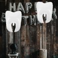 thumbnail image 4 of unbranded 4Ud Globos De Polietileno En Forma De Diente Para Fiesta Y Eventos, 4 of 8