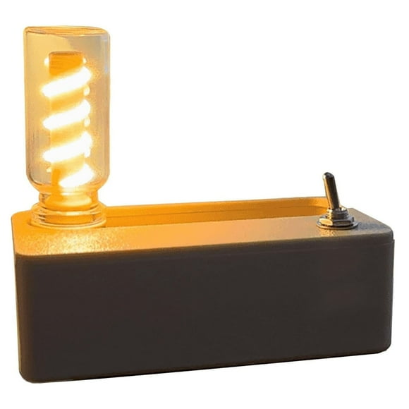TopLLC Night Lights Decompressions Mechanical Night Light Press Lever Ejection Night Lamp Fidget Toy Rechargeable LED Night Lights Fidgets For Kids Adults Portable Warm White Lamp Night lights