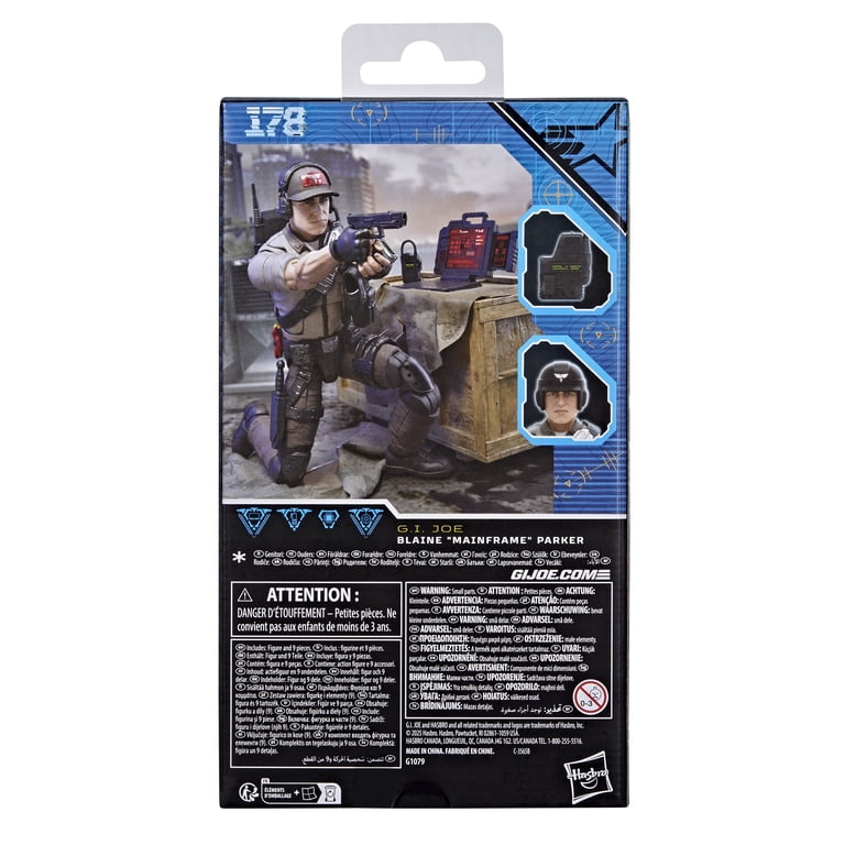 G.I. Joe, Action Figure, #178 Blaine Mainframe, 6-inch Collectible
