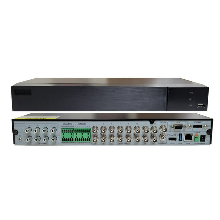SuperLive Plus 8MP 4K 16CH Hybrid DVR Supports up to 8MP HD-TVI