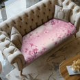 thumbnail image 3 of ZUXONGSY Cherry Blossom Sofa Cushion Cover Couch Cushion Dust Cover Cushion Cover Stylish Furniture Protection Cover for Women Gifts for Women Friends 3 Seater Sofa Cushion Cover, 3 of 5