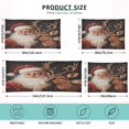thumbnail image 2 of Plush Pillow Cases Standard Size Ultra Soft Warm Pillowcases with Zipper Christmas Santa Claus and Deer 20"x26", 2 of 9