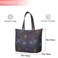 thumbnail image 4 of Pioneer Flower Floral Print Pattern Travel Tote Bags for Women Carry On,Large Weekender Bags for Women Travel,Multi Functional Duffle Bag for Work,Shopping,Sports, 4 of 5
