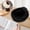 Black, variant on Plush Headband Hair Band Ski Hat for Outdoor Activities Travel Daily Wear Gray