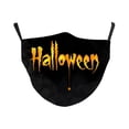 thumbnail image 1 of Mascarilla facial de Halloween, anime, transpirable, reutilizable con filtro, 1 of 1