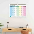 thumbnail image 6 of Bxaolu 2026-2027 Wall Calendar - Includes January 2026 to June 2027, 18-Month Paper Wall Calendar 15 x 11.8 Inches.Thick Paper Hanging Calendar for New Year and Christmas Holidays To-dos ＆ Notes, 6 of 9
