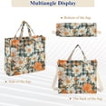 thumbnail image 6 of FORMRS Womens Corduroy Tote Bag Crossbody Shoulder Handbag with Pocket, Sunny Blooms, 6 of 7