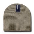 thumbnail image 2 of Decky 8011 Waffle Beanies, Khaki, 2 of 2