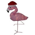 thumbnail image 5 of Northlight 24" Pink Flamingo in Santa Hat Outdoor Christmas Decoration, 5 of 5