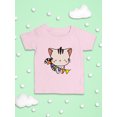 thumbnail image 3 of Cute Kittyboo W Flags. T-Shirt Infant -Image by Shutterstock,  6 Months, 3 of 4