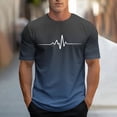 thumbnail image 1 of Tops para hombre, blusas y camisas de cuello redondo y manga corta para hombre, camisetas deportivas informales a la moda con estampado para hombre, blusas de cuello redondo y manga corta, blusas para, 1 of 4