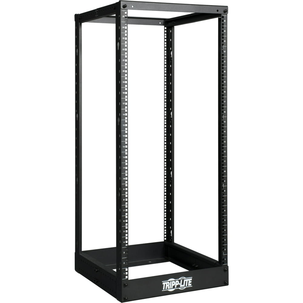 Tripp Lite 25U 4Post Open Frame Rack Square Holes 1000lb