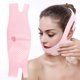 thumbnail image 1 of Elastic Breathable Shape Contour Correction Bandage - Adjustable Face Tightening Lifting Belt Anti Wrinkle V Face Band (Pink), 1 of 5