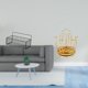 thumbnail image 2 of Cesta Organizadora De Pared De Metal Flotante Y Escurridor De Tazas Giratorio Para Cocina, Baño, Armario, Sala De Estar, Estantes De Almacenamiento., 2 of 8
