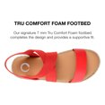 thumbnail image 5 of Journee Collection Womens Caroline Tru Comfort Foam Espadrille Sliver Wedge Sandals, 5 of 7