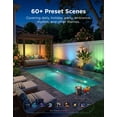 thumbnail image 6 of Govee Outdoor Spotlights Lite 4 Pack, IP67 Waterproof Spotlights, RGBWIC Color Changing Light for Outdoor Decor, Patio Decor, 6 of 8