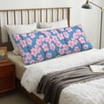 thumbnail image 5 of KLL Ultra Soft Microfiber Body Pillow Cover/Pillowcases 20"x54" with Hidden Zipper Closure-Orchids Flowers, 5 of 5
