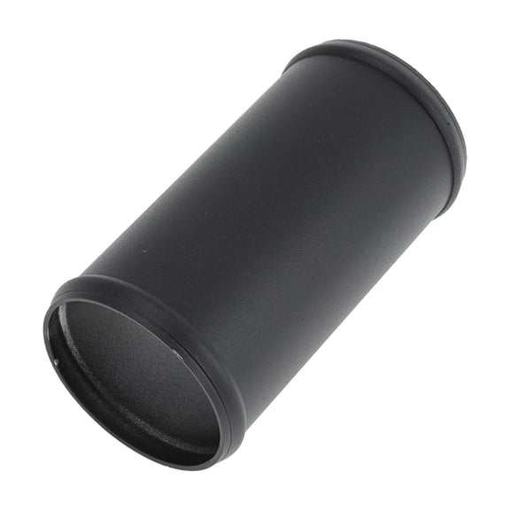 3.3" OD Straight 6064 Aluminum Alloy Tube Intercooler Pipe Surface Blasting Air Intake Connection Hose W/ Double Bead Roll 5.9" Length Black