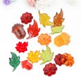 thumbnail image 4 of 1 bolsa 500g Decoraciones acrílicas Mini calabazas Hoja de arce Bellotas para manualidades Relleno de jarrones, 4 of 5