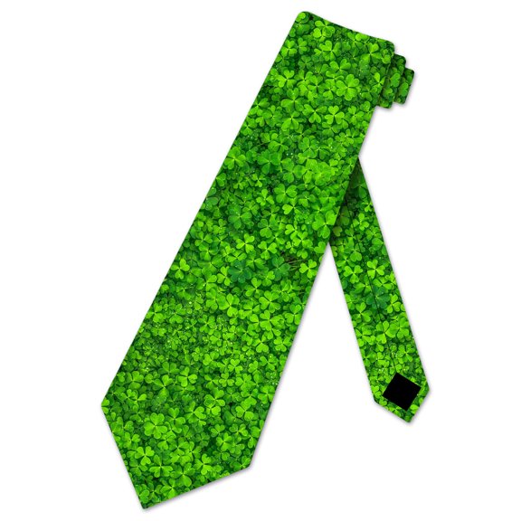 Clover Ties St. Patrick's Day Necktie Irish Tie by Three Rooker