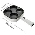 Stove Top Grill Plate with Handle Tortilla Pan Titanium Stove Top