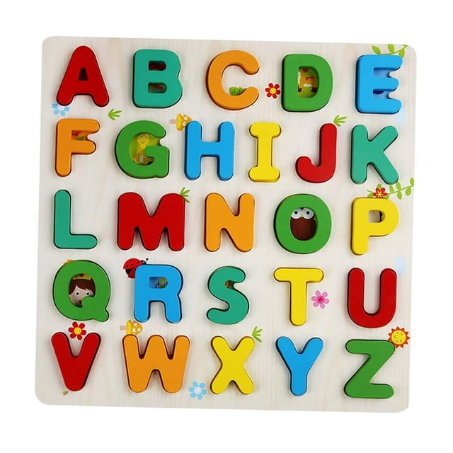lionlar wood puzzles Developmental Toy Learning Activity Board Preschool Education for 3 L Alphabets Board