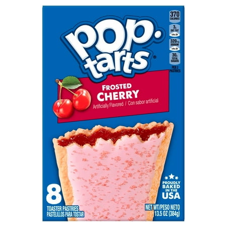 Pop-Tarts Frosted Cherry Toaster Pastries 8 count 13.5 oz