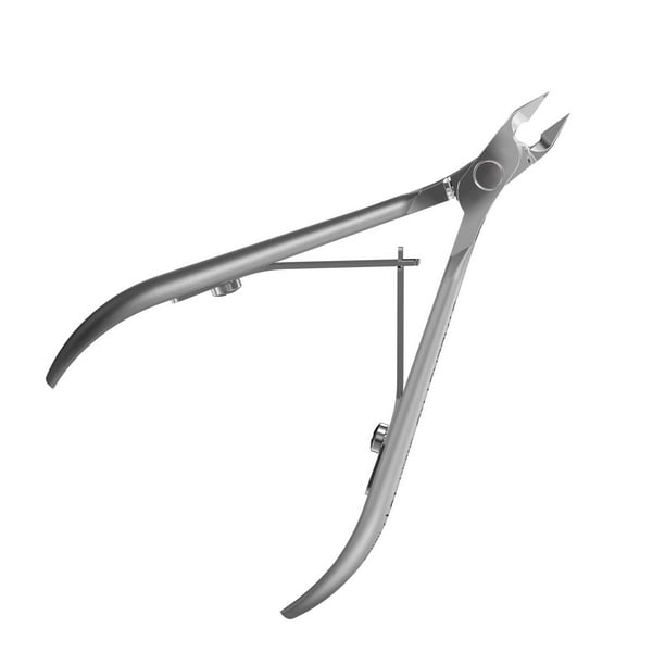 Pinzas para cutículas STALEKS PRO SMART 10, hoja de 7 mm, acero inoxidable