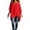 Red,#006, variant on Off The Shoulder Tops for Women Batwing Sleeve Asymmetrical Tunic Tops Irregular High-Low Hem Pleated Vintage Shirt,2XL