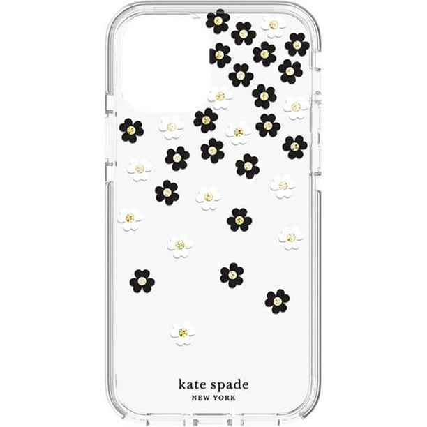 Kate Spade kate spade Defensive Hardshell Case for Apple iPhone 12 Pro Max  - Flowers/Clear 