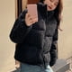 thumbnail image 4 of Abrigo de Chaqueta de Algodón Con Cuello Levantado de Longitud Media Gruesa Y Longitud Media de Mujer de Moda de Invierno Odeerbi ODB-6, 4 of 9