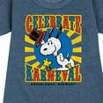 thumbnail image 3 of Peanuts - Snoopy Celebrate Karneval - Toddler & Youth Girls Fleece Dress, 3 of 6