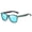 Blue, variant on Mens Polarized Sunglasses Oval Frame UV400 Protection Solid Wood Frame Driving Sun Glasses