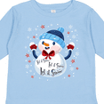thumbnail image 4 of Inktastic Holiday Snowman Boys or Girls Long Sleeve Toddler T-Shirt, 4 of 5