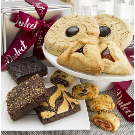 Gourmet Cookies And Brownies - Dulcet Gift Baskets Dulcet Gift Basket Brownie and Cookie Combo Gift Basket