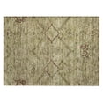 thumbnail image 2 of Addison Rugs Chantille Indoor/Outdoor Transitional Floral Brown Washable Rectangle Rug, 1'8" x 2'6", 2 of 6