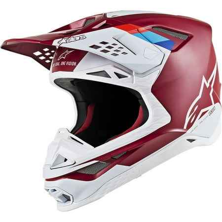 Alpinestars 2019 Supertech M8 Contact MX MIPS Helmet - Red/White -