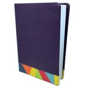 Rvr 1960 Biblia de Estudio Arcoiris, Morado/Multicolor, (Hardcover)